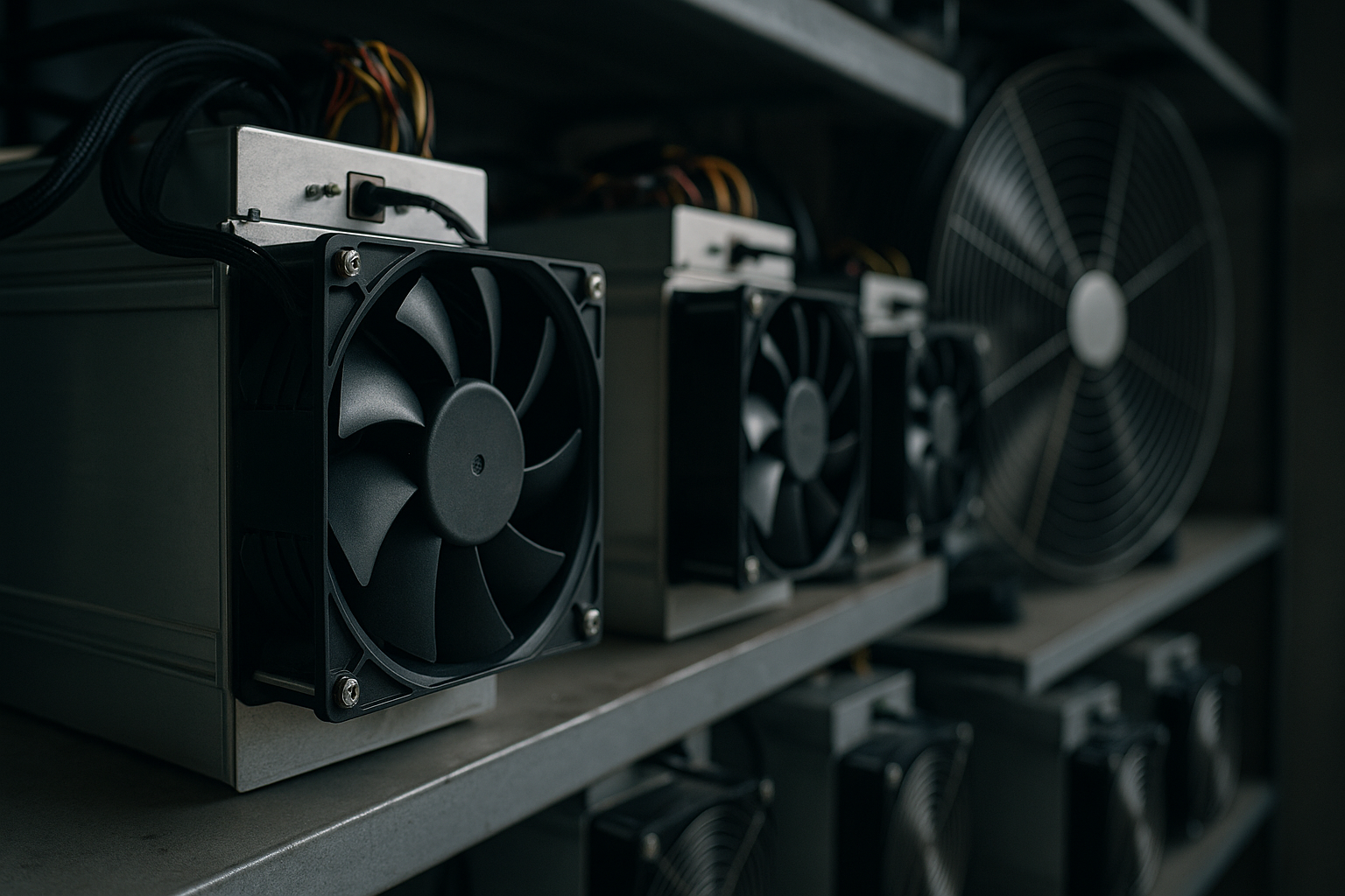 воздушного охлаждения ASIC-майнеров