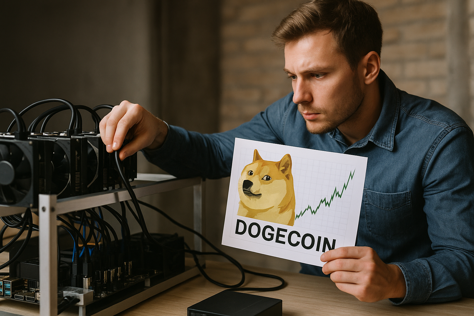 майнить криптовалюту Doge