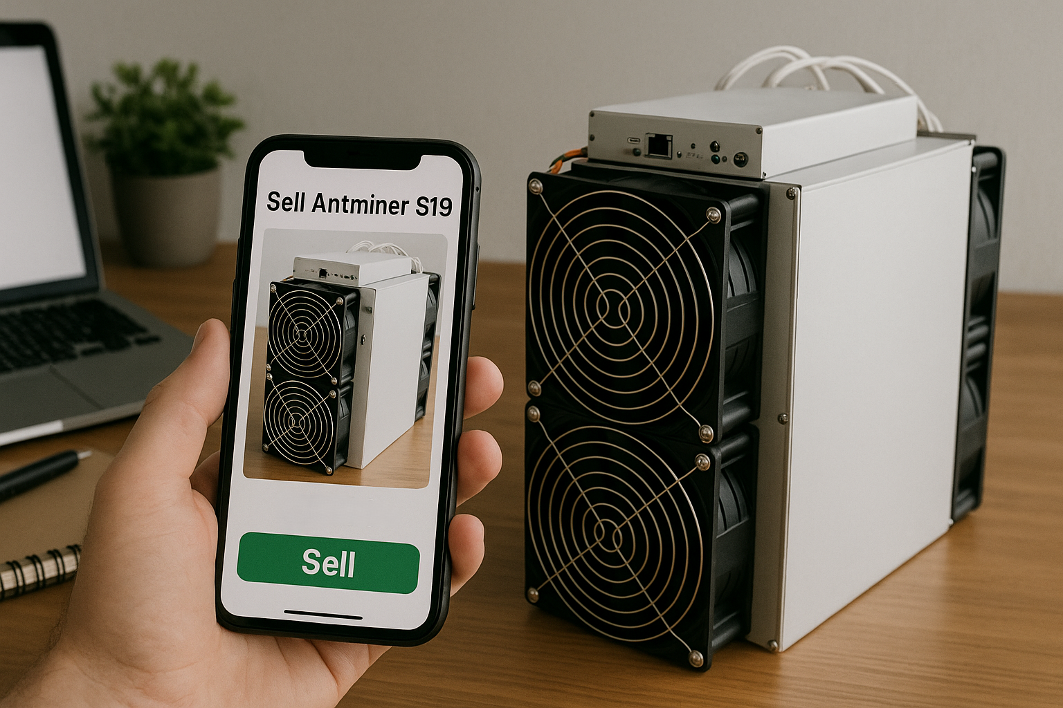 Продажа асика Antminer S19