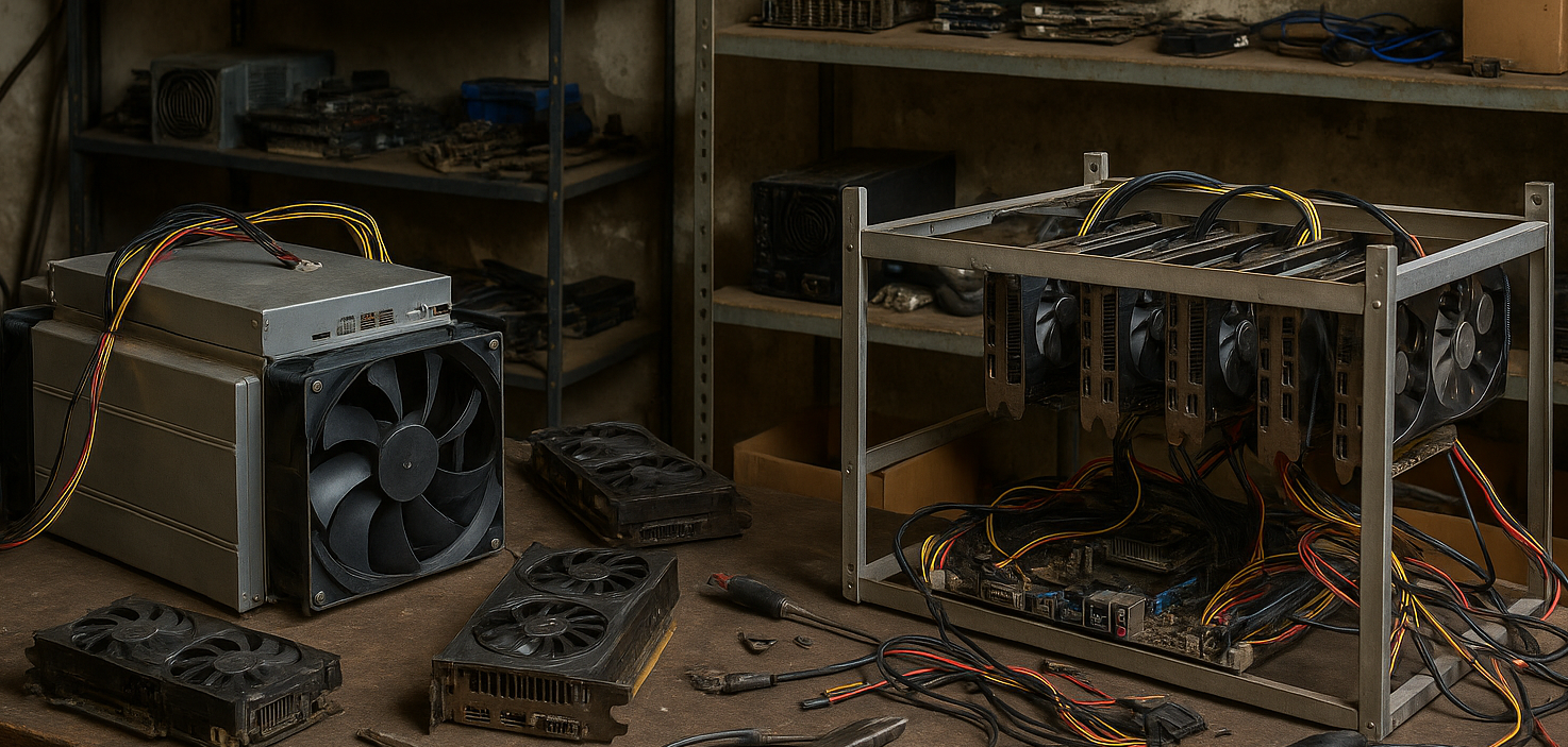 сдать asic-майнинг на запчасти