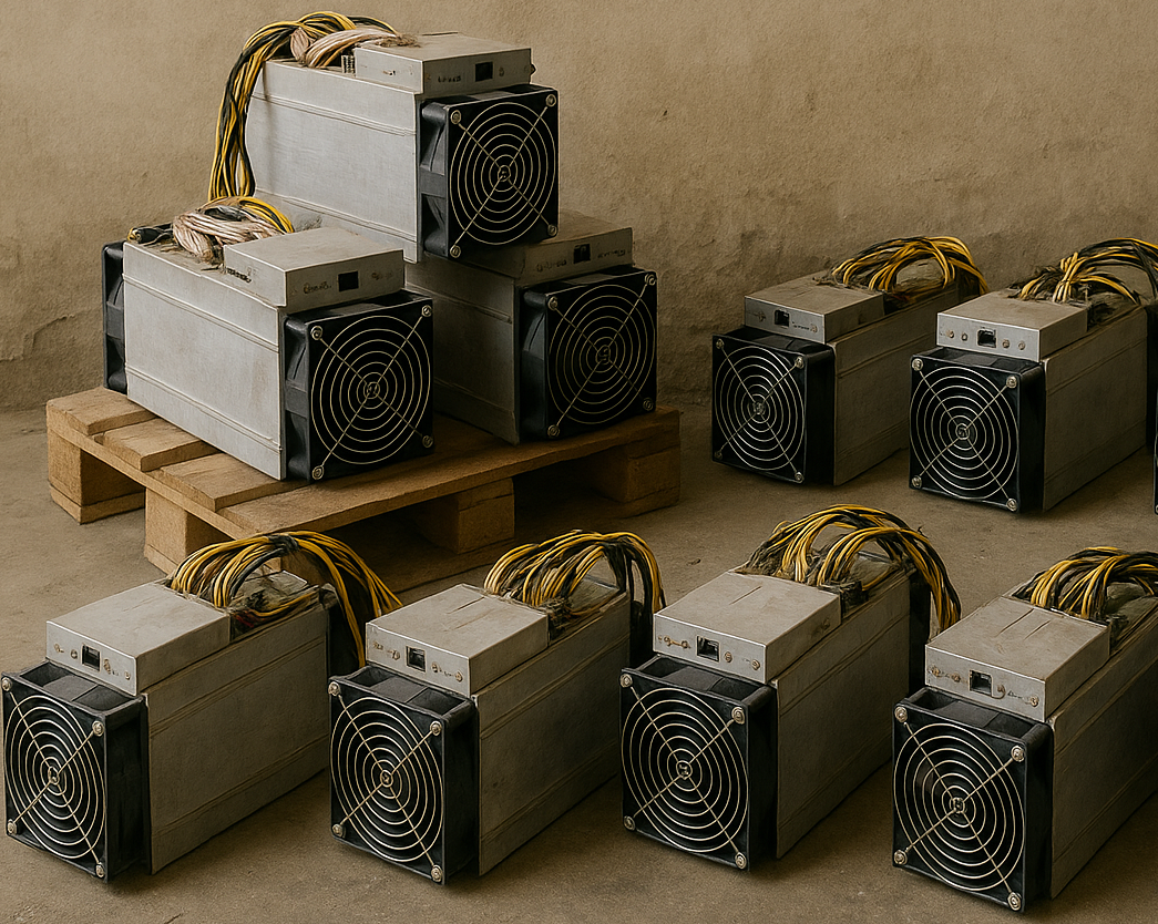 Скупка старых асик-майнеров Bitmain