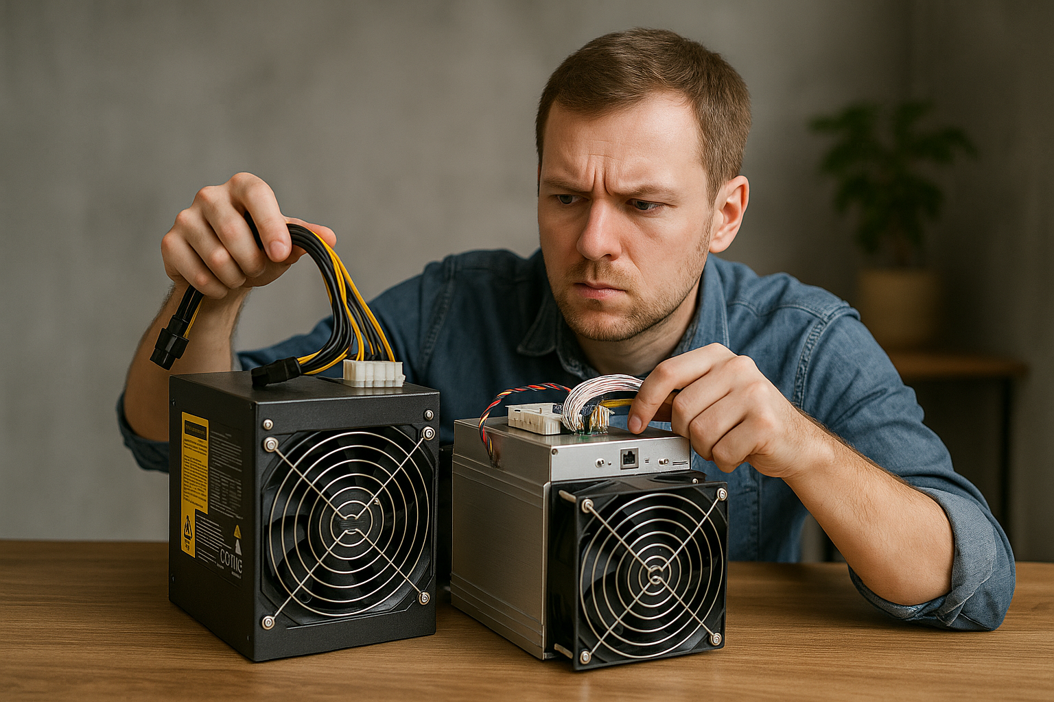блок питания для ASIC