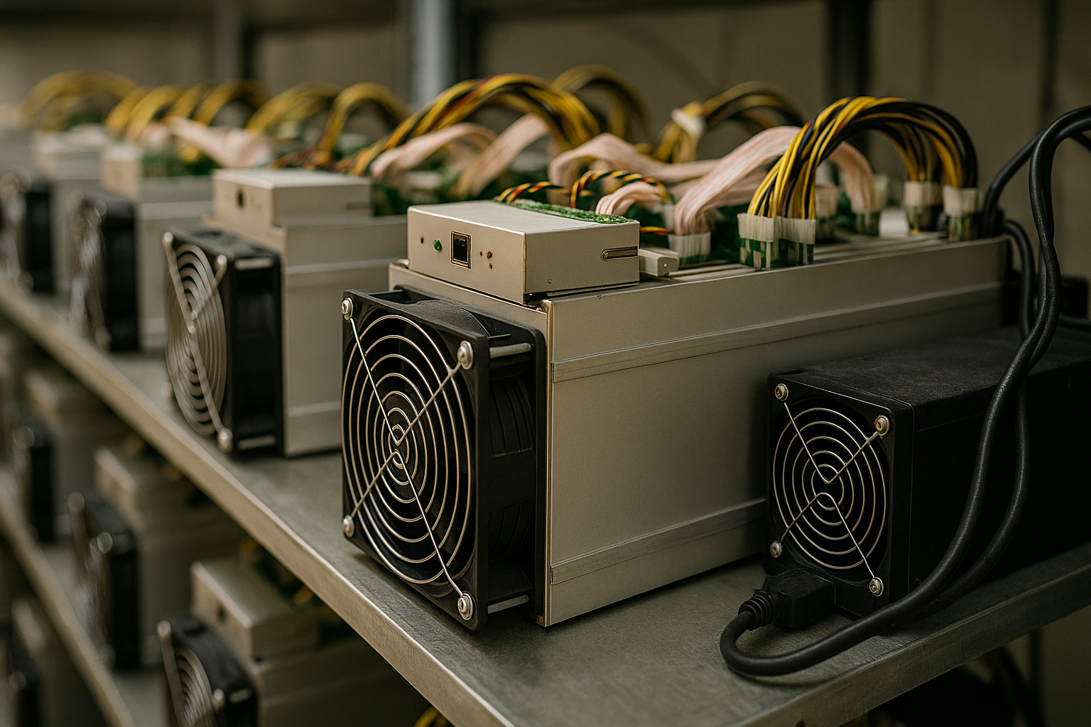 Оборудование для добычи Bitcoin Cash
