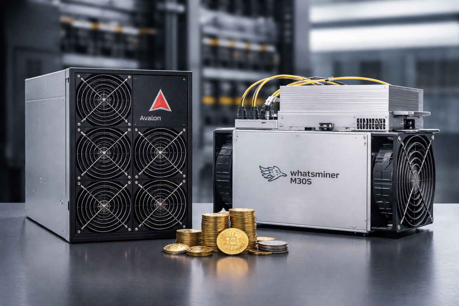 Сравнение Avalon 1566 и Whatsminer m30s