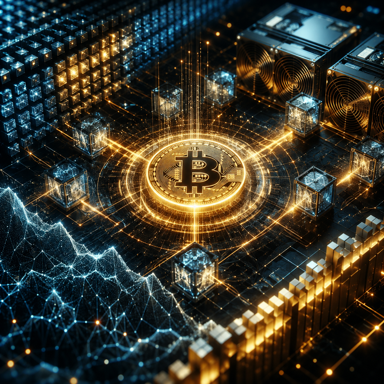 рассчитать сложность сети Bitcoin