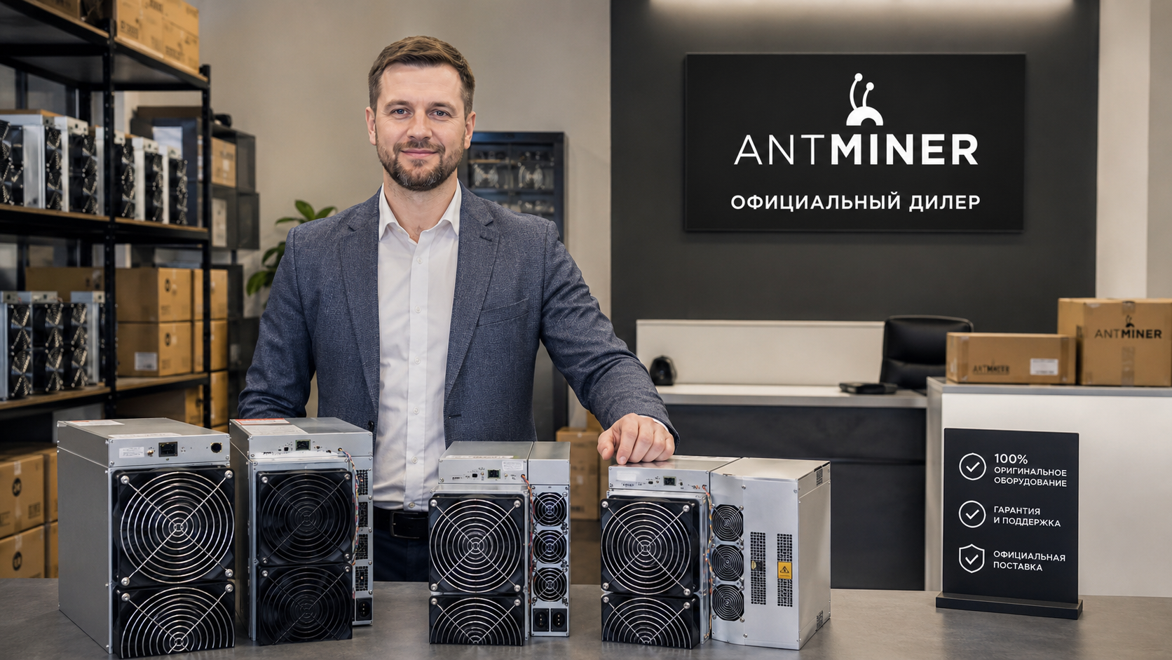 Antminer официальный дилер в России